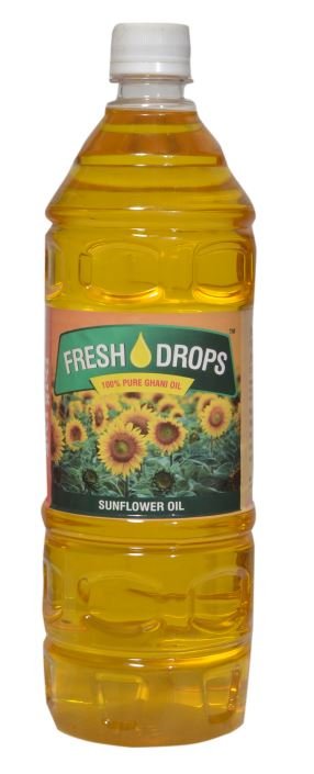 Fresh Drops Pure Sunflower Oil | Premium Quality Cooking Oil - Image 2