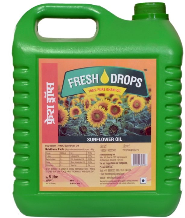 Fresh Drops Pure Sunflower Oil | Premium Quality Cooking Oil - Image 6